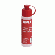 Apli Lot de 12 Flacon de colle silicone, 25 ml - 8410782147725