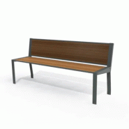 Banc SQUARE stratifié compact