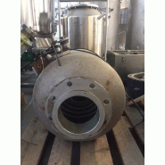 Chaudière inox d'occasion 80 litres avec serpentin - référence : c3749_0