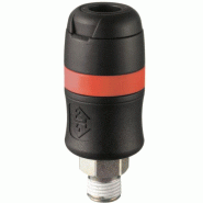 Coupleur rapide fileté mâle 1/2'' l 44mm - KS TOOLS - 515.3452 - 654549