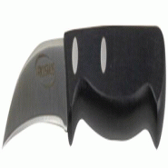 Couteau à éplucher manche injecté Eplucheur 75x20x2 mm. Horemaq - 444204
