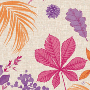 DUNI - Serviette 40x40cm ouate 4 plis Bright Autumn - 6x50 = 300 pièces - multicolore Matériau naturel 228801
