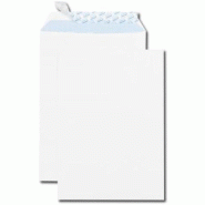 GPV Lot de 5 Paquet de 50 pochettes Everyday blanches 229x324/C4, 90 g/m², adhésives avec bande - 3250650005376