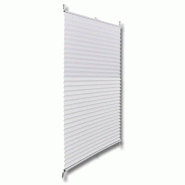 Helloshop26 - Store plissé en blanc 100 x 200 cm - blanc aluminium 3000511479699