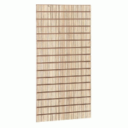 Panneau rainuré R7,5 L59,5xP120cm épaisseur 18mm - bambou