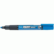 Pentel Paint Marker Marqueur peinture couvrante à Pointe conique moyenne Bleu - bleu plastique MMP20-CO