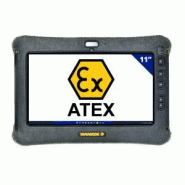 Tablette 11" certifiée ATEX Zone 2/22 MIL-STD-810H & IP66 - Référence: U11-EX