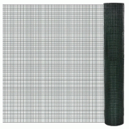Vidaxl grillage acier galvanisé et revêtement en pvc 10 x 1 m vert 140436 Vidaxl grillage acier galvanisé et revêtement en pvc 10 x 1 m vert 140436
