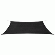 VidaXL Parasol en PEHD rectangulaire 4 x 6 m Anthracite Modèle Balcon Upsilon Prime Plus - noir 42279