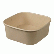 300 barquettes en bambou 1500 ml micro-ondables - 3000000179277