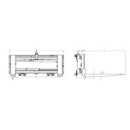 6-26 gw - écarteurs et ajusteurs de fourche - bolzoni auramo - capacité : 2500 à 4350 kg