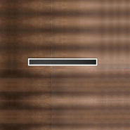 Applique Led Wally En Aluminium 17W 3000K Perenz 62,5 Cm Noire - noir 8023559540775