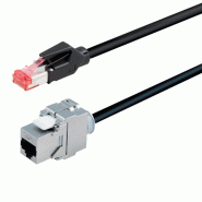 Bachmann cat6a rj45 5m f, keystone