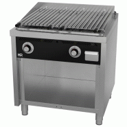 Barbecue à gaz professionnel sur placard ouvert 800x750x945 mm avec... - PB7508E