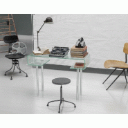 Bureau design en verre courbé Okeo Bureau design en verre courbé Okeo