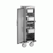 Chariot chauffant Inox 16 x GN 1/1 - Caterchef star - EMG-710100