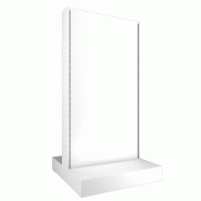 Gondole double face Alias L74xP74xH144,6cm - blanc