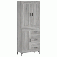 Helloshop26 - Buffet bahut commode armoire meuble de rangement organisateur cuisine salle de séjour salon haut sonoma 69,5 x 34 x 02_0035531 - 300021_0