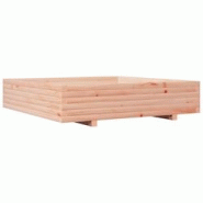 Helloshop26 - Jardinière bac lit surélevé plantes fleurs terrasse jardin 110 x 110 x 26,5 cm bois massif de douglas marron 02_0037304 - 3000213830712 Helloshop26 - Jardinière bac lit surélevé plantes fleurs terrasse jardin 110 x 110 x 26,5 cm bois massif de douglas marron 02_0037304 - 3000213830712
