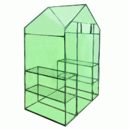 Helloshop26 - Serre tente abri plante fleur légumes avec 4 étagères vert 02_0044481 - 3000220175127 Helloshop26 - Serre tente abri plante fleur légumes avec 4 étagères vert 02_0044481 - 3000220175127