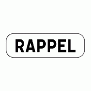 Panonceau 1 ligne pour panneau de stationnement - M9z
