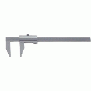 Pied ? Coulisse acier au 1/50 ? - chrom? Mat - capacit? 200 mm Pied ? Coulisse acier au 1/50 ? - chrom? Mat - capacit? 200 mm