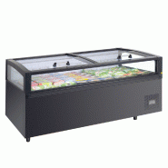 Réfrigérateur / congélateur de supermarché 613 L - Anthracite RAL 7016 | Tefcold - VIEWHC