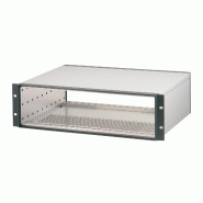 SCHROFF RatiopacPRO Coffret de montage en rack 19", blindage rétrofitable, 4 U, 84 CV, 495 mm