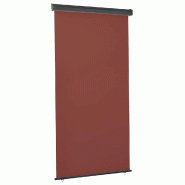 VidaXL Auvent latéral de balcon 125x250 cm Marron Modèle Riviera Pro - marron 48423