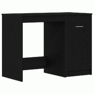 VidaXL Bureau Chêne noir 100 x 50 x 76 cm Bois d'ingénierie Modèle Vega Master Compact - 862482