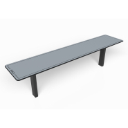 Banc public Bench Ekeby HPL - 8101176 - Hags