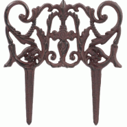 Bordurette en fonte Elegance Unitaire Esschert Design - marron 8714982037665