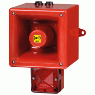 Combiné xénon 5J/120 dB TONAFLASH® 64 sons - IP66 - MED - TL112XV2 - Sirène de 120 dB(A) avec feu xénon Combiné xénon 5J/120 dB TONAFLASH® 64 sons - IP66 - MED - TL112XV2 - Sirène de 120 dB(A) avec feu xénon