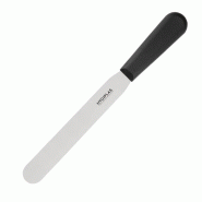 Couteau spatule à lame droite noir 205mm | Hygiplas - D404