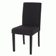 Décoshop26 - Chaise de salle à manger cuisine en tissu gris anthracite pieds en bois clair design moderne 04_0002358 - gris 3000273532694 Décoshop26 - Chaise de salle à manger cuisine en tissu gris anthracite pieds en bois clair design moderne 04_0002358 - gris 3000273532694