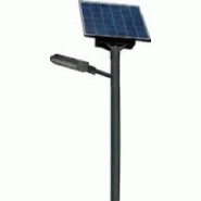 Lampadaire urbain solaire fu750 / led / 50 w / en acier galvanisé / 7 m