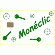 Lot de 25 cartes Monéclic - Réf. 275125 pré formatées et rechargeables