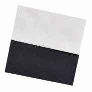 Nvase ECOLOMIQUE - 50 Pcs - Serviette non-tissé blanche - plastique NVS210SNT4040BL