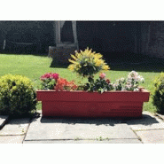 Plast&ampamp#039Up Rotomoulage Jardinière apparence pierre avec réserve d'eau 70l - ROUGEFRAISE - rouge 0750122560523 Plast&ampamp#039Up Rotomoulage Jardinière apparence pierre avec réserve d'eau 70l - ROUGEFRAISE - rouge 0750122560523