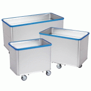 Sclessin 375.027DC Chariot à Fond Mobile Sans Pare-Chocs Professionnel - 375.027DC