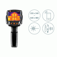 Testo 872s - Caméra thermique (320x240 pixels, App, Laser) pour thermographie professionnelle