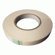 Adhésif double face blanc 1000µ - 10m x 19mm - Colle extra-forte - Bonne résistance à l'humidité