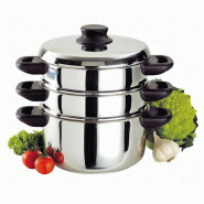 BAUMALU Cuit Vapeur 20cm 8342640 - argenté 3216383426406
