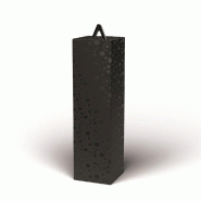 Boîte 1 bouteille Black Spot 9x9x33cm - par 50