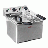 Friteuse Maiser F6-4X2 de 4+4 litres - F04L-X2