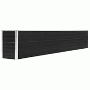 Helloshop26 - Jardinière lit surélevé plantes fleurs jardin acier galvanisé 320 x 40 x 45 cm anthracite 02_0001107 - 3000074661531 Helloshop26 - Jardinière lit surélevé plantes fleurs jardin acier galvanisé 320 x 40 x 45 cm anthracite 02_0001107 - 3000074661531