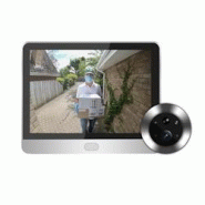 Interphone Vidéo WiFi 1080P Écran 4.3 Pouces Vision Nocturne Détection Mouvement Blanc YONIS - blanc 3615616948348 Interphone Vidéo WiFi 1080P Écran 4.3 Pouces Vision Nocturne Détection Mouvement Blanc YONIS - blanc 3615616948348
