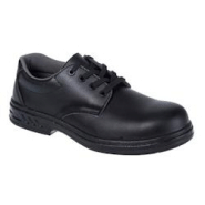 Portwest - Chaussures de sécurité basses S2 à lacets - Noir - Taille 39 - Coquille acier - Antidérapantes - Lavables en machine Portwest - Chaussures de sécurité basses S2 à lacets - Noir - Taille 39 - Coquille acier - Antidérapantes - Lavables en machine