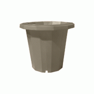 Pot de fleurs rond xxl rio 125l - TAUPE - marron 0750122561438