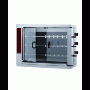 Rôtissoire électrique 3 broches 18 poulets MCM 3EE/3EEN  (Puissance : 9,9 Kw) - Puissance:9,9 Kw_0